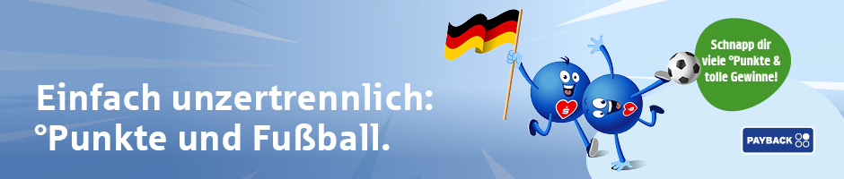 Einfach unzertrennlich: Punkte und Fußball. 