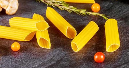 Die Nudel heißt manicotti