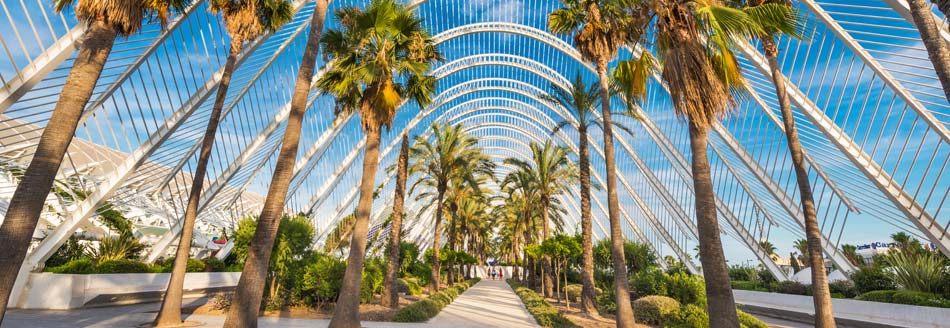 L'Umbracle in Valencia