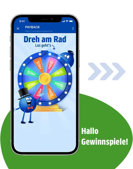 Finde jeden Monat neue spannende Gewinnspiele in deiner PAYBACK App.