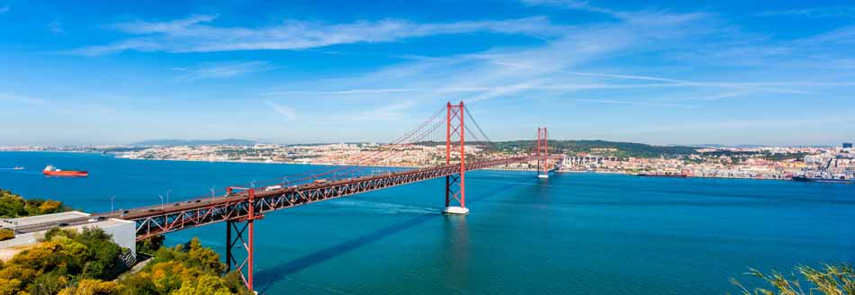 Brücke des 25. April in Lissabon