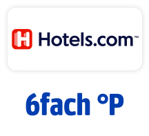 Jetzt bei Hotels.com 6fach punkten. Hier klicken.