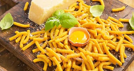 Die Nudel heißt passatelli