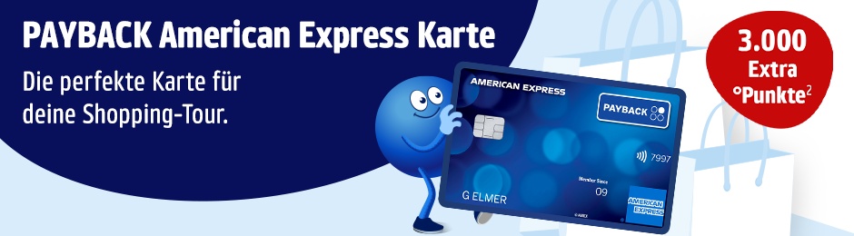 American Express Eine Karte, immer und überall °punkten.