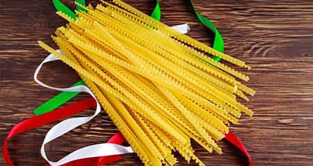 Die Nudel heißt tripoline