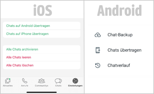 So kannst du WhatsApp-Chats übertragen