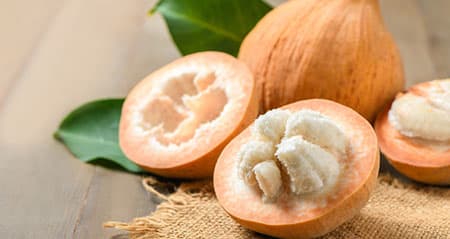 Dieses Obst ist eine: santol