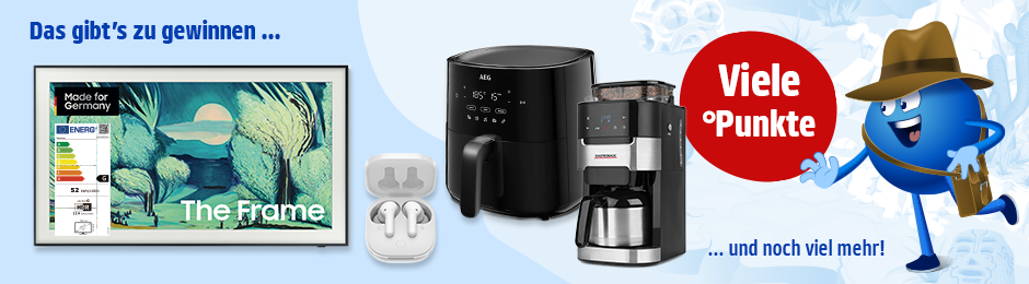 Gewinne beim PAYBACK die °Punkte-Expedition Gewinnspiel tolle Preise