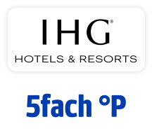 Jetzt bei IHG Hotels und Resorts 5fach punkten. Hier klicken.