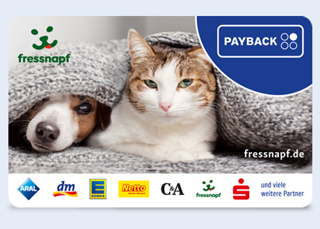 Jetzt von der Fressnapf PAYBACK Karte profitieren