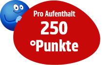 250 °P pro Aufenthalt