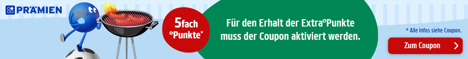 PAYBACK Prämien: Für den Erhalt der ExtraPunkte muss der Coupon aktiviert werden.  Jetzt Coupon aktivieren.