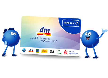 Hier die dm PAYBACK Karte bestellen
