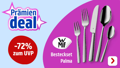 PAYBACK Prämien Deal: WMF Besteck Set Palma -77% zum UVP. Jetzt Punkte einlösen.