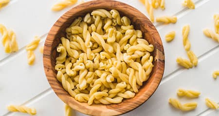 Die Nudel heißt gemelli