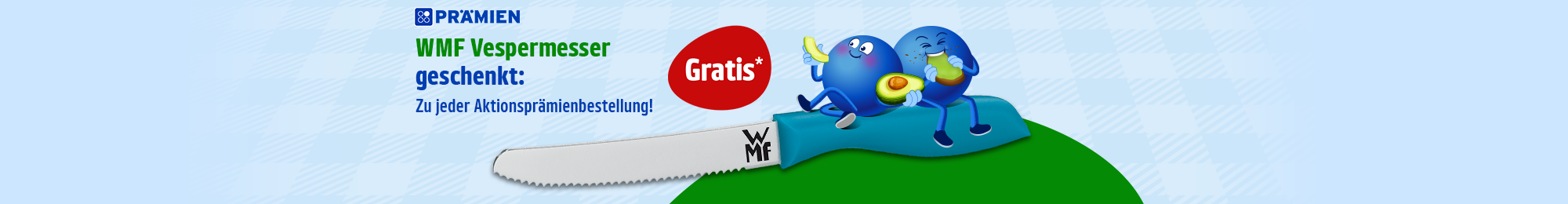 PAYBACK Prämien: Gratis WMF Vespermesser blau! Jetzt Pukte einlösen