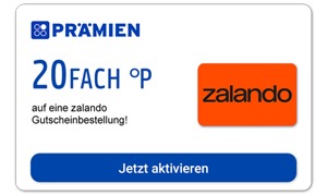 PAYBACK Prämien: Sichere dir jetzt 20fach Punkte auf zalando Gutscheine.