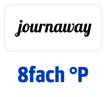 Jetzt bei journaway 8fach punkten. Hier klicken.