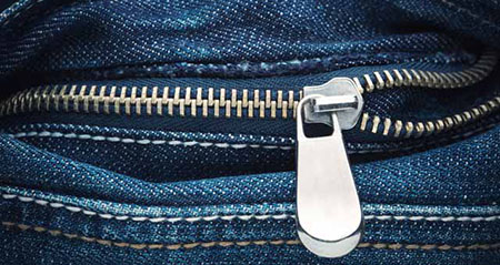 Aus der Kategorie Aha zum Thema reissverschluss