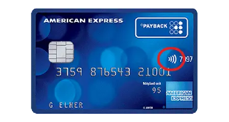 Was bedeutet  das Zeichen: Auf der Kreditkarte mit den Wellen