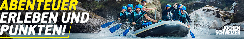 Jetzt mit Jochen Schweizer außergewöhnliche Abenteuer erleben und PAYBACK Punkte sammeln