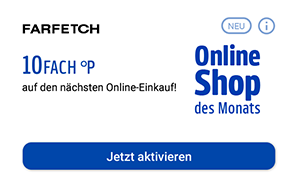 Coupon für den PAYBACK Online Shop des Monats FARFETCH