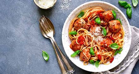 Die Nudel heißt spaghetti