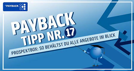 Payback Trick Nummer 17: Prospekte, so behältst du alles Angebote im Blick