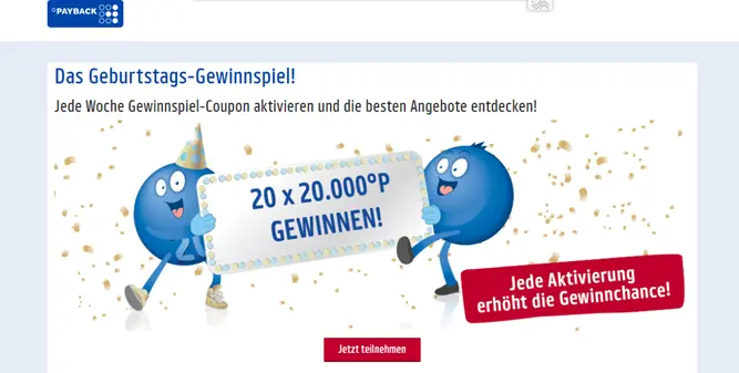 Aktuelle Phishing-Website zu einem Gewinnspiel