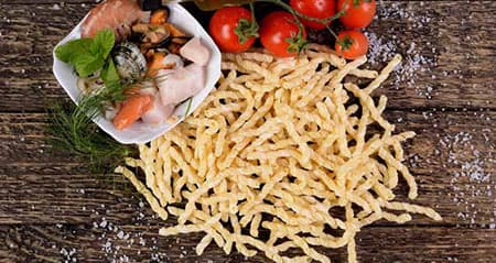 Die Nudel heißt busiate