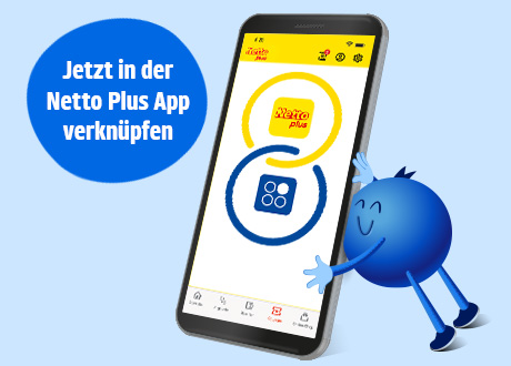 Jetzt in der Netto plus App verknüpfen.