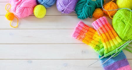 So einfach strickst du Socken