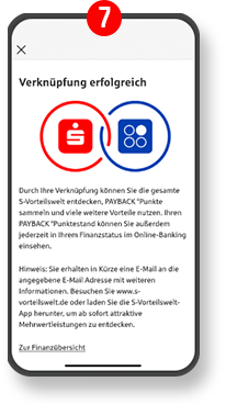 7. Geschafft! Die Verknüpfung war erfolgreich!