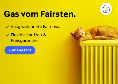 Der Gastarif bei Yello