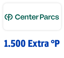Jetzt bei Center Parcs 1500 Extra-Punkte sammeln. Hier klicken.