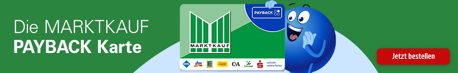 Jetzt die MARKTKAUF PAYBACK Karte bestellen