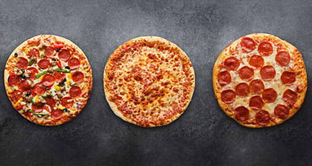 Schluss mit Diskussionen zum Thema pizzas pizzen