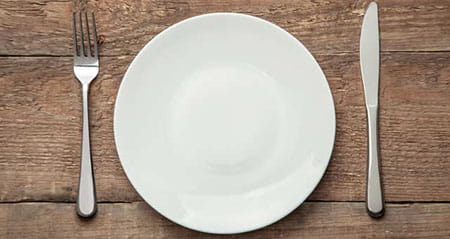 Schluss mit Diskussionen zum Thema der die das teller