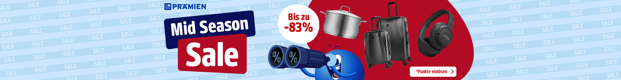PAYBACK Prämien: Großer Midseason Sale. -83% auf viele tolle Prämien. Jetzt Punkte einlösen.