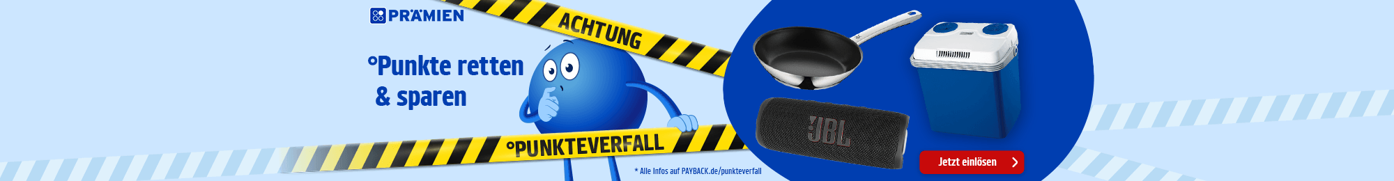 PAYBACK Prämien: Am 30.09. ist Punkteverfall. Jetzt informieren.
