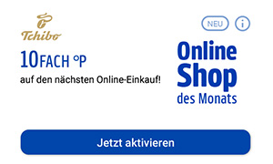 Tchibo Online Coupon: Jetzt aktivieren