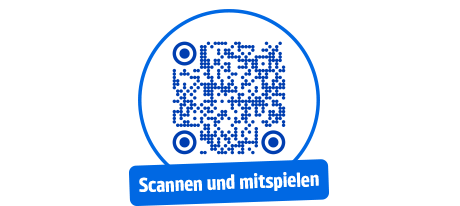 Hier Qr Code scannen und mitspielen