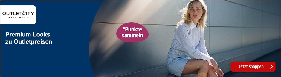 Outletcity: Punkte sammeln. Jetzt shoppen!