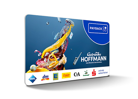 Hier kannst Du die Getränke Hoffmann PAYBACK Karte bestellen