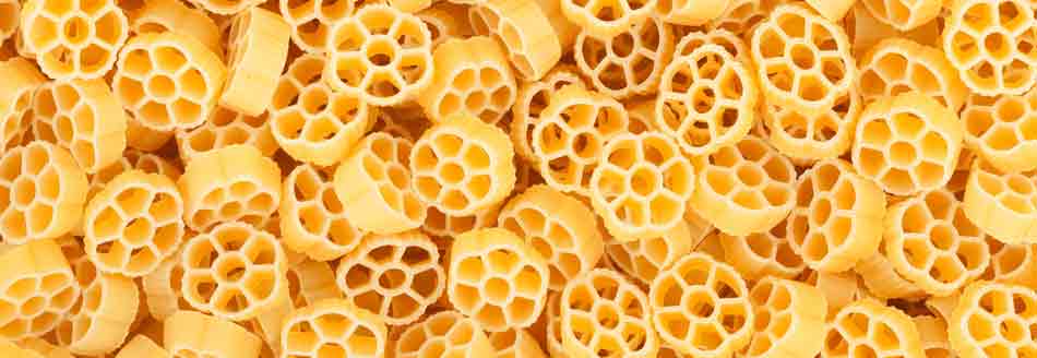 Ungekochte Pasta: Fiori
