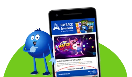 Wie viele Punkte bekomme ich in der PAYBACK Spielewelt?