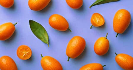 Dieses Obst ist eine: kumquat