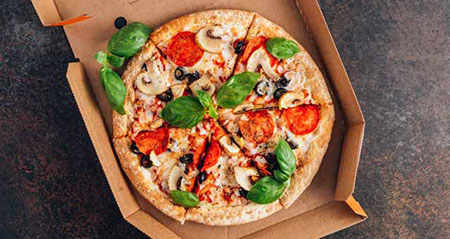 Aus der Kategorie Aha zum Thema pizzakarton