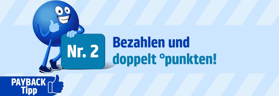 So leicht °punktest du bei PAYBACK doppelt