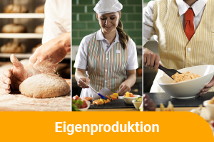Globus-Eigenproduktionen: vor Ort produziert mit frischen Zutaten.